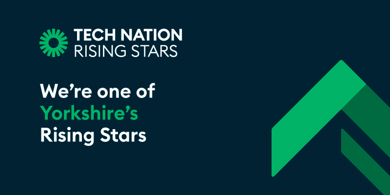 Regional Winner logo for Tech Nation Rising Stars 3.0.