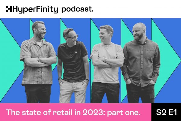 The state of retail in 2023 - podcast cover artwork.