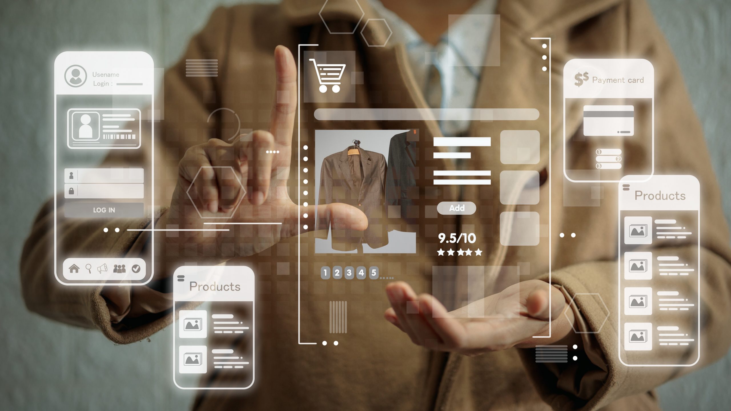 User interface showing what the future of loyalty could look like